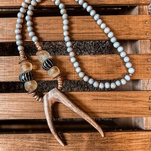 Custom Antler Necklace